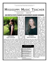 MTNA Professional Certification - Mississippi Music Teachers ...