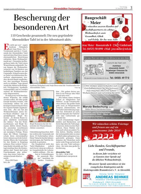 Ahrensböker Festanzeiger - LN-Magazine