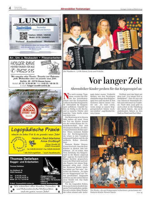 Ahrensböker Festanzeiger - LN-Magazine