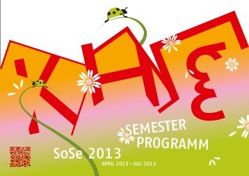 KHG Sommersemester 2013 - Katholische Hochschulgemeinde ...