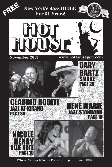 gary bartz rené marie nicole henry claudio roditi - Hot House Jazz