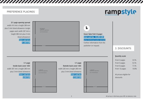 Media Kit 2013 - Ramp Magazin