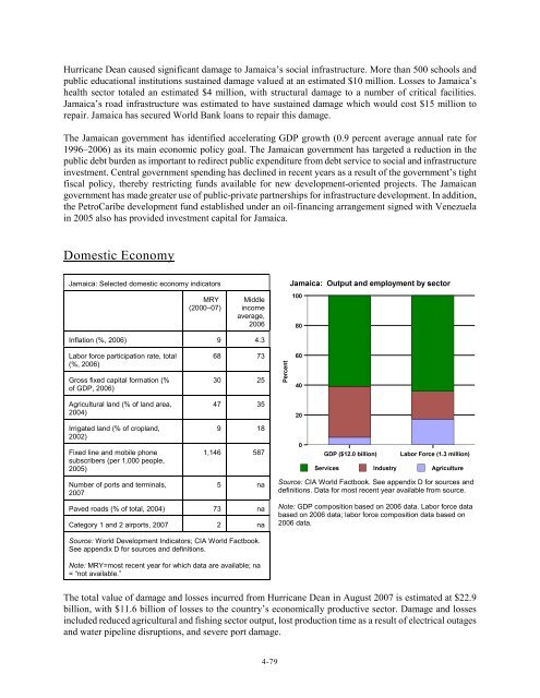 Caribbean Region: Review of Economic Growth and ... - USITC