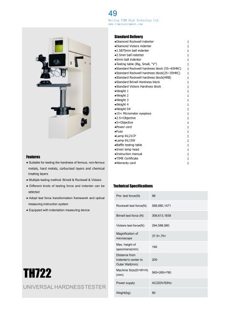 Testing Equipment - Eurobasegroup LTD