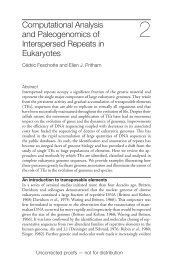 Computational Analysis and Paleogenomics of Interspersed ...