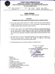 Surat Edaran Tentang Penyelenggaraan Kegiatan Jumat Bersih Dan