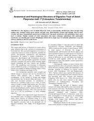 Anatomical and Histological Structure of Digestive Tract of Adult ...