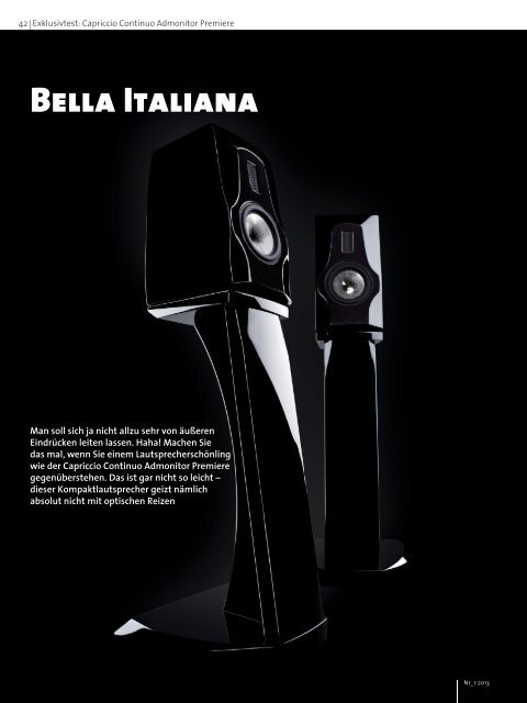 Bella Italiana - bei Transparent Acoustic