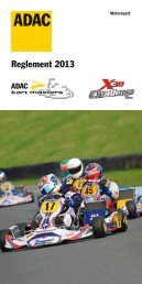 Reglement zum ADAC Kart Masters 2013 - MSC Eppelborn