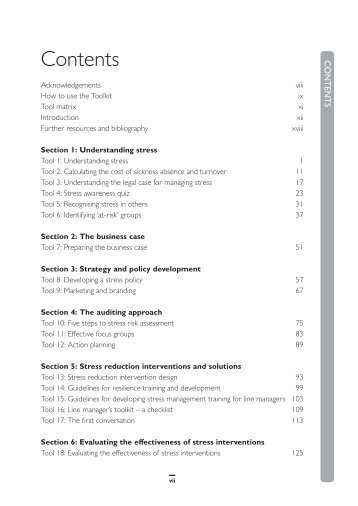 Contents - CIPD