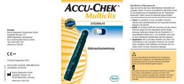 Accu-Chek Aviva Multiclix - Tierdiabetes-shop