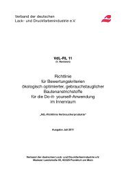 zum pdf-Download - VdL Verband der Lackindustrie e.V.