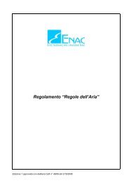 ENAC - Regolamento regole dell'aria
