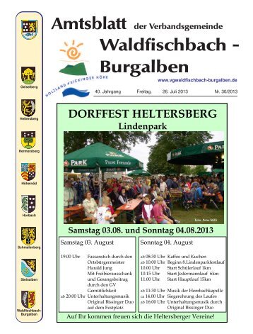 Waldfischbach - Burgalben - Verbandsgemeinde Waldfischbach ...