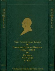 Ancestral Lines of Chester Everts Howell - (PDF ... - Adkinshorton.net