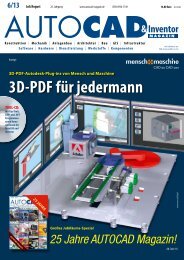 3D-PDF für jedermann - AUTOCAD Magazin