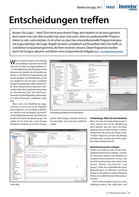 3D-PDF für jedermann - AUTOCAD Magazin