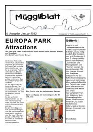 EUROPA PARK Attractions