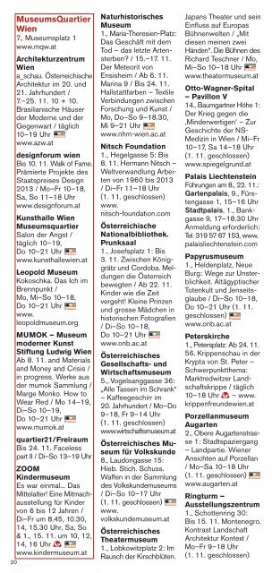 Programm November 2013 - Vienna
