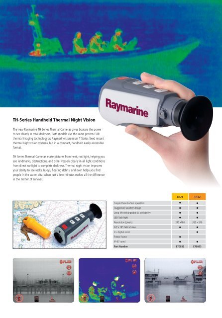 Thermal Cameras - Raymarine Inc.