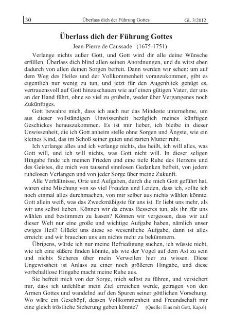 GL 3/2012 - der Lorber-Gesellschaft eV