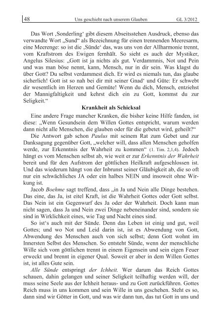 GL 3/2012 - der Lorber-Gesellschaft eV