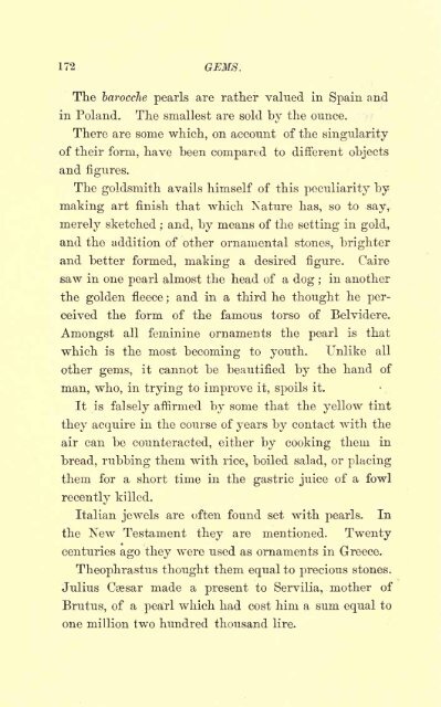 Gems Notes and Extracts Augusto Castellani, Mrs. John Brogden 1871