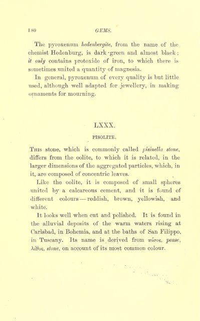 Gems Notes and Extracts Augusto Castellani, Mrs. John Brogden 1871