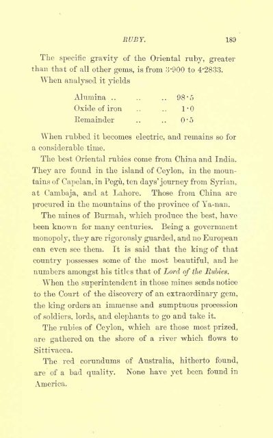 Gems Notes and Extracts Augusto Castellani, Mrs. John Brogden 1871