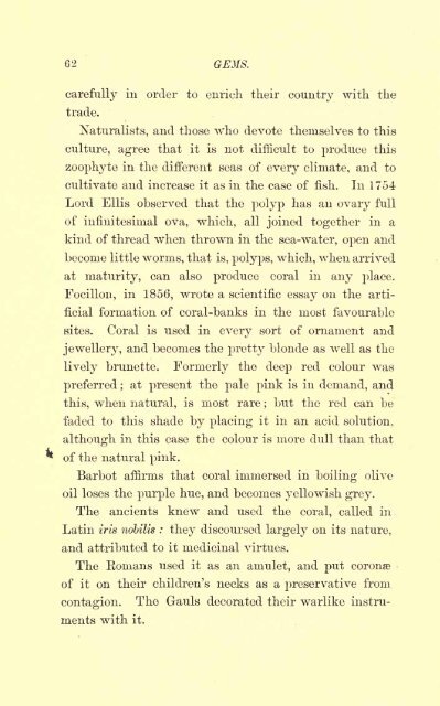 Gems Notes and Extracts Augusto Castellani, Mrs. John Brogden 1871