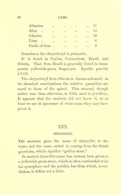 Gems Notes and Extracts Augusto Castellani, Mrs. John Brogden 1871