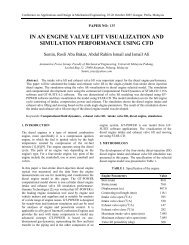 in an engine valve lift visualization and simulation performance - ITS