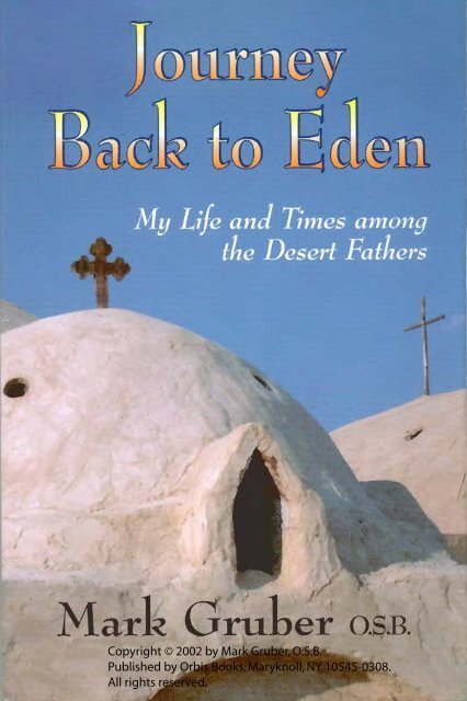 Journey Back to Eden.pdf - St Mark Coptic Orthodox Church Chicago