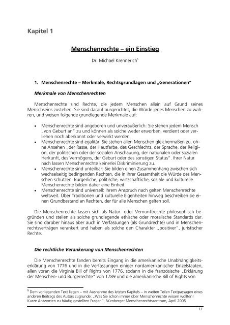 FES T Handbuch MR - Forum Menschenrechte