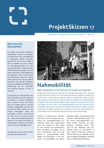 ProjektSkizzen 17 - Planersocietät