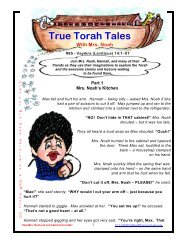 True Torah Tales With Mrs. Noah - Michael Rood