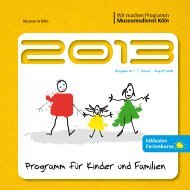 Programm für Kinder und Familien - Mwk-koeln.de