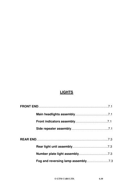 GTM Libra - Main build manual