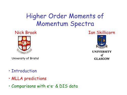 Higher Order Moments of Momentum Spectra