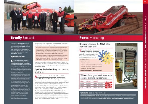GT Powers through 1000 - Grimme UK