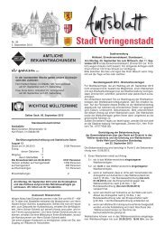 Amtsblatt KW 36 - Veringenstadt