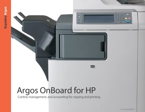 Argos OnBoard for HP - Sepialine