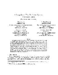 A Comparison of Two Distributed Systems: Amoeba and Sprite UTo ...