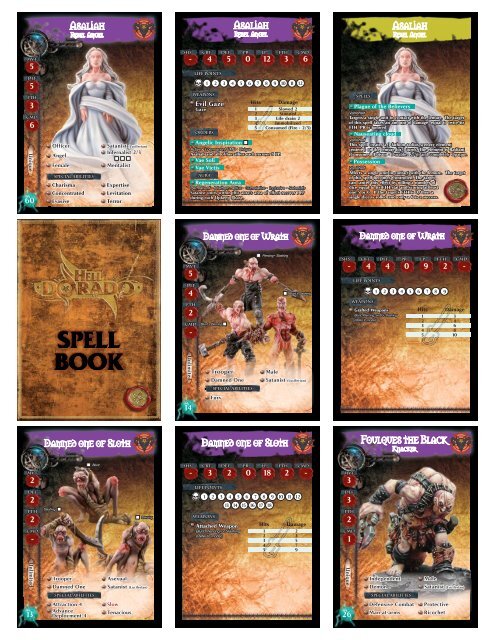 English Hell Dorado Cards - Cipher Studios