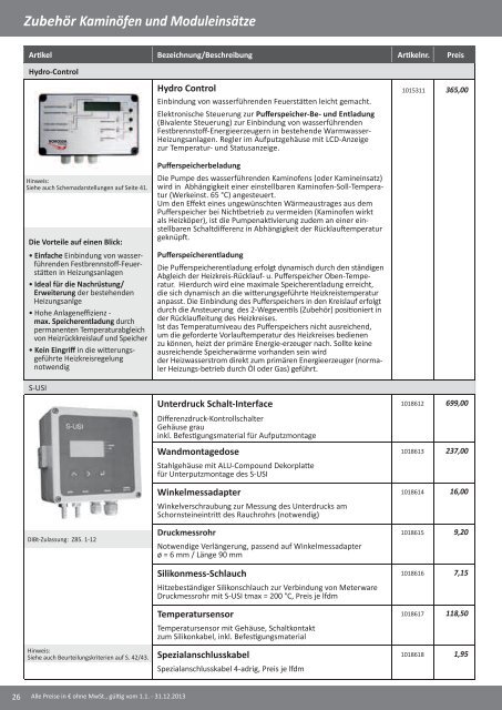 Preisliste 01| 2013 - Huizenverwarmen.nl