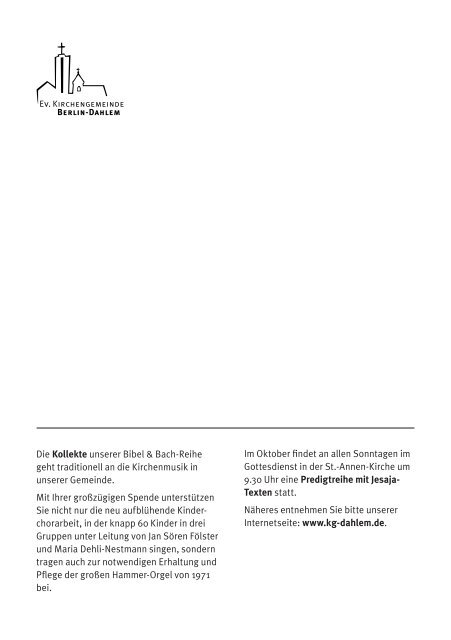 Das Buch Jesaja Informationen zu den Bibeltexten