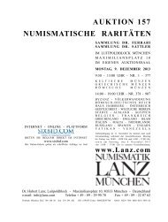 AUKTION 157 NUMISMATISCHE RARITÄTEN