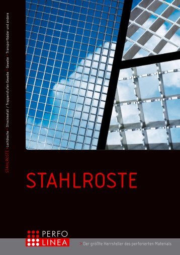 Stahlroste Katalog - PERFO LINEA