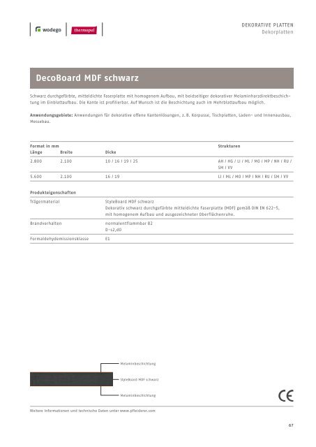 Gesamtprogramm 2013 – 2016 - Pfleiderer