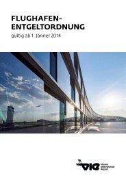 Entgeltordnung 2014 - Flughafen Wien